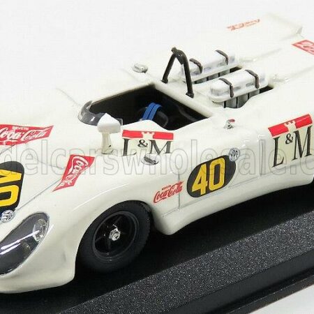 BEST-MODEL 1/43 PORSCHE | 908/2 FLUNDER SPIDER N 40 TEMPORADA 1970 DECADENET - PAIRETTI | WHITE