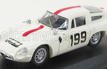 BEST-MODEL 1/43 ALFA ROMEO | TZ1 N 199 MONZA 1964 D.NABOKOV | WHITE RED