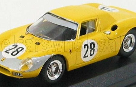 BEST-MODEL 1/43 FERRARI | 250 LM N 28 1000km PARIGI 1966 GOSSELIN - NOBLET | YELLOW