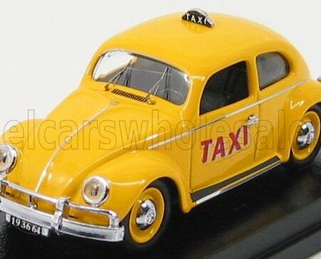 RIO-MODELS 1/43 VOLKSWAGEN | BEETLE TAXI BRASIL 1953 | YELLOW