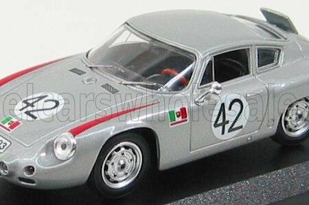 BEST-MODEL 1/43 PORSCHE | 356B 1600GS CARRERA GTL ABARTH N 42 TARGA FLORIO 1962 HERRMANN - LINGE | SILVER