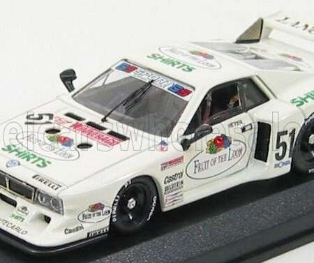 BEST-MODEL 1/43 LANCIA | BETA MONTECARLO N 51 ZOLDER 1980 H.HEYER | WHITE