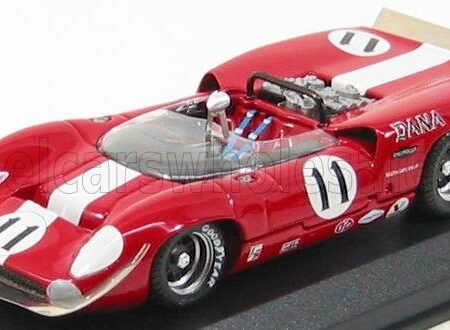 BEST-MODEL 1/43 LOLA | T70 SPIDER N 11 LAGUNA SECA 1967 L.MOTSCHENBAKER | RED WHITE