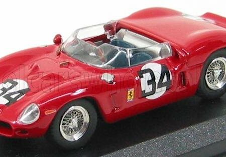 ART-MODEL 1/43 FERRARI | DINO 246SP N 34 SEBRING 1962 P.RODRIGUEZ - R.RODRIGUEZ | RED