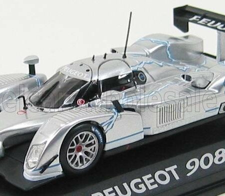 NOREV 1/43 PEUGEOT | 908 HDI FAP HYBRID 2008 | SILVER