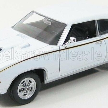 WELLY 1/24 PONTIAC | GTO 1969 | WHITE