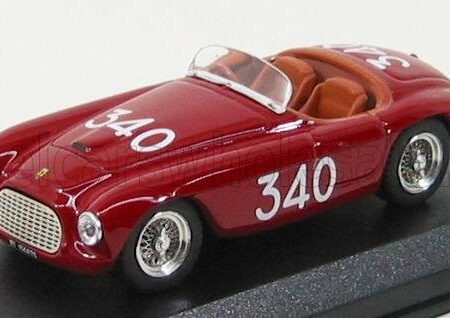 ART-MODEL 1/43 FERRARI | 166MM SPIDER N 340 MILLE MIGLIA 1951 CASTELLOTTI - ROTA | RED