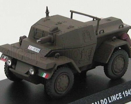 EDICOLA 1/43 LANCIA | ANSALDO LINCE CARABINIERI 1949 | MILITARY GREEN