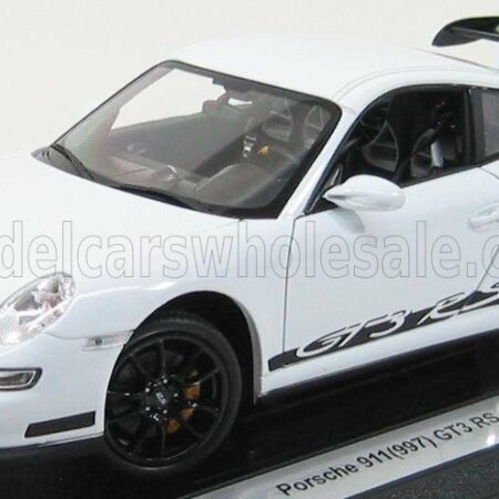 WELLY 1/18 PORSCHE | 911 997 GT3RS 2010 | WHITE