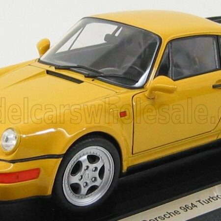 WELLY 1/18 PORSCHE | 911 964 TURBO 1990 | YELLOW