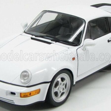 WELLY 1/18 PORSCHE | 911 964 TURBO 1990 | WHITE