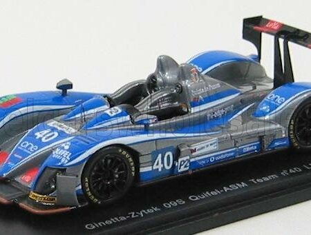 SPARK-MODEL 1/43 ZYTEK | 09S QUIFEL ASM TEAM N 40 24h LE MANS 2010 PLA - AMARAL - HUGUES | GREY MET BLUE