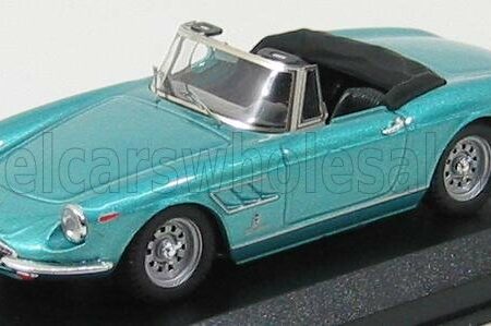 BEST-MODEL 1/43 FERRARI | 330GT SPIDER 1966 | LIGHT BLUE GREEN MET