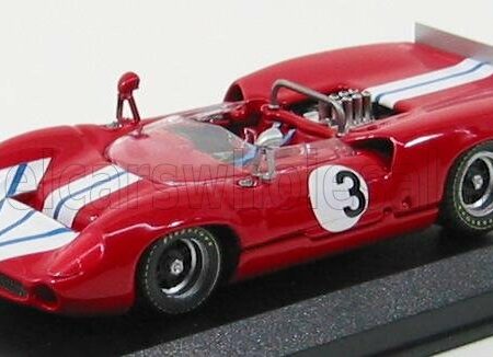 BEST-MODEL 1/43 LOLA | T70 SPIDER N 3 BRIGDGEHAMPTON 1968 G.RALPH | RED