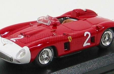 ART-MODEL 1/43 FERRARI | 860 MONZA N 2 WINNER ROUEN 1956 E.CASTELLOTTI | RED WHITE