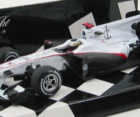 MINICHAMPS 1/43 SAUBER | F1 C29 N 22 RACE VERSION 2010 P.DE LA ROSA | WHITE GREY MET