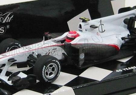 MINICHAMPS 1/43 SAUBER | F1  C29 N 23 - 40th ANNIVERSARY SAUBER - GP GERMAN 2010 K.KOBAYASHI | WHITE GREY MET