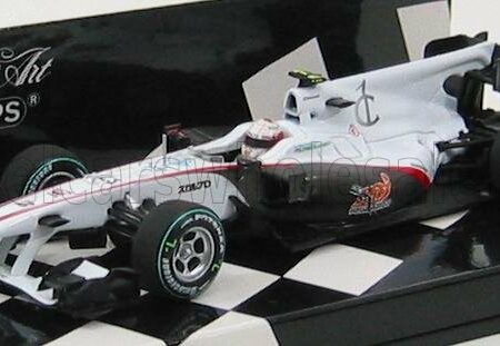 MINICHAMPS 1/43 SAUBER | F1  C29 N 23 GP JAPAN 2010 K.KOBAYASHI | WHITE GREY MET