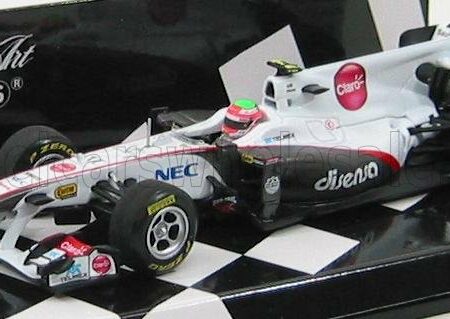 MINICHAMPS 1/43 SAUBER | F1 C30 N 16 SHOWCAR 2011 K.KOBAYASHI | WHITE GREY MET