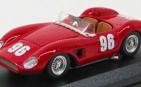 ART-MODEL 1/43 FERRARI | 500TRC SPIDER N 96 TARGA FLORIO 1958 TRAMONTANA - CAMMARATA | RED