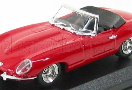 BEST-MODEL 1/43 JAGUAR | E-TYPE SPIDER 1961 | RED