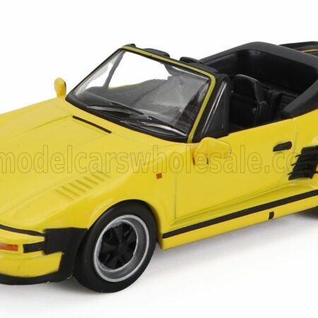 EDICOLA 1/43 PORSCHE | 911 930R SLANTNOSE CABRIOLET 1986 | YELLOW