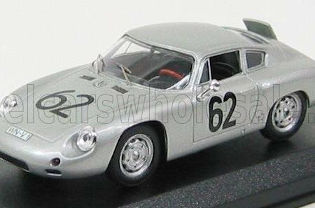 BEST-MODEL 1/43 PORSCHE | 1600GS ABARTH N 62 TARGA FLORIO 1963 KOCH - VON SCHROTER | SILVER