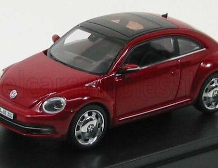 SCHUCO 1/43 VOLKSWAGEN | NEW BEETLE 2012 | RED