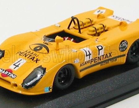 BEST-MODEL 1/43 PORSCHE | 908/2 FLUNDER SPIDER N 4 NURBURGRING 1970 GRAGER - LEUZE | YELLOW