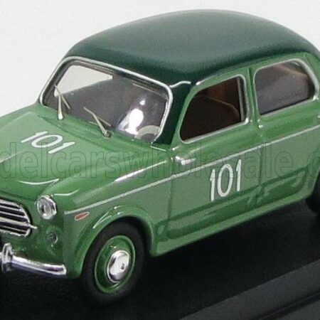 RIO-MODELS 1/43 FIAT | 1100/103 TV N 101 MILLE MIGLIA 1954 ALQUATI - CAPORALI | GREEN