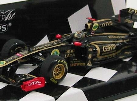 MINICHAMPS 1/43 RENAULT | F1  RS31 LOTUS N 9 RACE VERSION 2011 N.HEIDFELD | BLACK GOLD MET