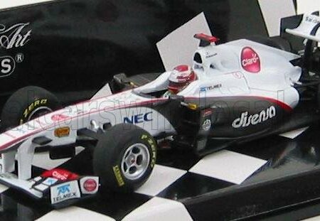 MINICHAMPS 1/43 SAUBER | F1 C30 N 16 RACE VERSION 2011 K.KOBAYASHI | WHITE GREY MET