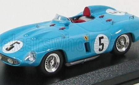 ART-MODEL 1/43 FERRARI | 750 MONZA SPIDER N 5 1000km PARIGI 1956 PICARD - TRINTIGNANT | LIGHT BLUE