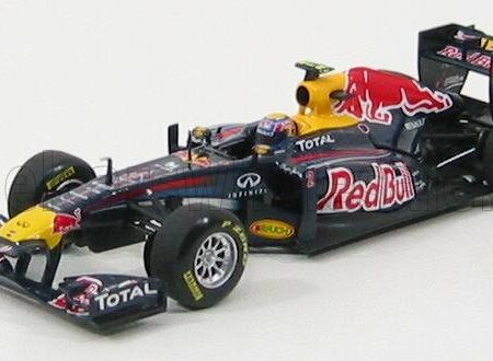 MINICHAMPS 1/43 RED BULL | F1  RB7 N 2 RACE VERSION 2011 M.WEBBER | BLUE RED YELLOW
