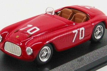 ART-MODEL 1/43 FERRARI | 166MM SPIDER N 70 TARGA FLORIO 1952 E. GILETTI | RED