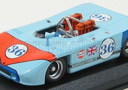 BEST-MODEL 1/43 PORSCHE | 908/3 N 36 TARGA FLORIO 1970 ATTWOOD - WALDEGAARD | LIGHT BLUE