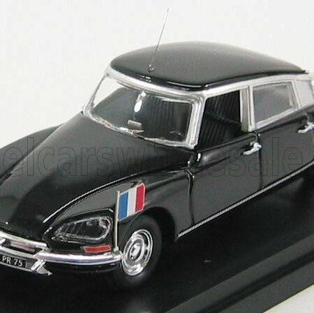 RIO-MODELS 1/43 CITROEN | DS21 1974 PRESIDENTIAL - VALERY GISCARD D'ESTAING | BLACK