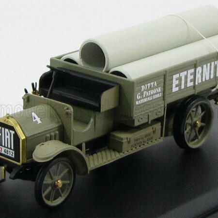 RIO-MODELS 1/43 FIAT | 18 BL TRUCK AUTOCARRO IMPRESA EDILE - ETERNIT 1916 | GREEN