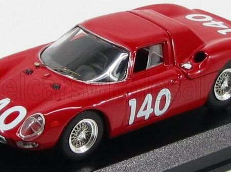 BEST-MODEL 1/43 FERRARI | 250 LM N 140 TARGA FLORIO 1965 TOPPETTI - GRANA | RED