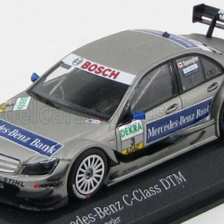 MINICHAMPS 1/43 MERCEDES BENZ | C-CLASS AMG N 3 DTM 2011 B.SPENGLER | DARK GREY MET