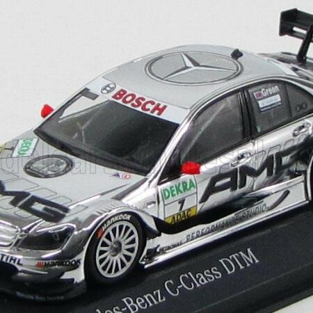 MINICHAMPS 1/43 MERCEDES BENZ | C-CLASS AMG N 7 DTM 2011 J.GREEN | CHROME BLACK