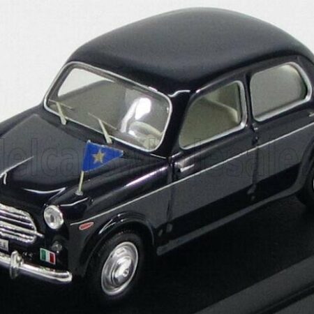 RIO-MODELS 1/43 FIAT | 1100 103TV ESERCITO ITALIANO 1955 AUTO DEL GENERALE - MILITARY COMMAND CAR | BLACK