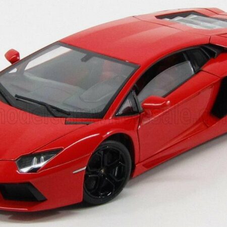 WELLY 1/18 LAMBORGHINI | AVENTADOR LP700-4 2011 | ARANCIO ARGOS - ORANGE MET