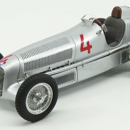 CMC 1/18 MERCEDES BENZ | F1  W25 N 4 MONACO GP 1935 L.FAGIOLI | SILVER