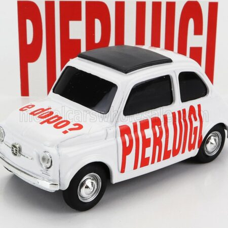 BRUMM 1/43 FIAT | 500 PIERLUIGI - E DOPO? | WHITE