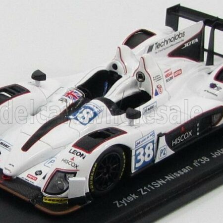 SPARK-MODEL 1/43 ZYTEK | Z11SN NISSAN TEAM JOTA N 38 36th 24h LE MANS 2012 S.HANCOCK - S.DOLAN - H.KUROSAWA | WHITE BLACK