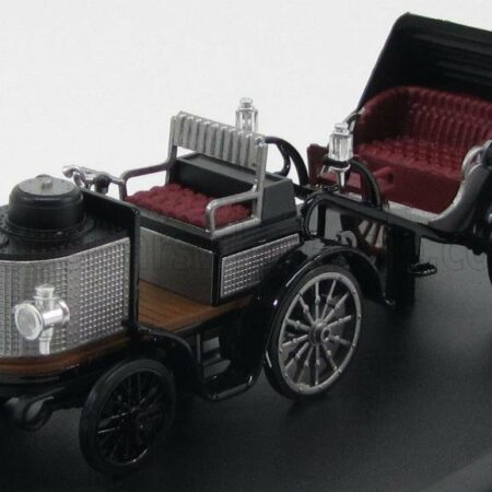 RIO-MODELS 1/43 DE DION BOUTON | WITH TRAILER 1894 | BLACK BROWN