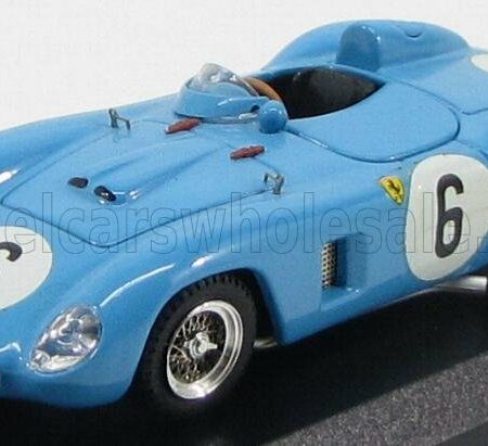 ART-MODEL 1/43 FERRARI | 500TR SPIDER N 6 REIMS 1956 PICARD - MANZON | LIGHT BLUE