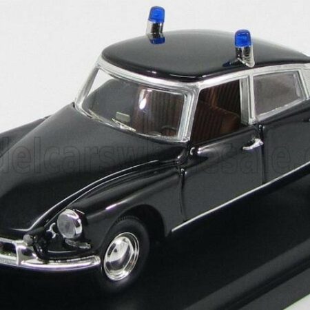 RIO-MODELS 1/43 CITROEN | ID19 PREFECTURE DE PARIS - POLICE - 1968 | BLACK