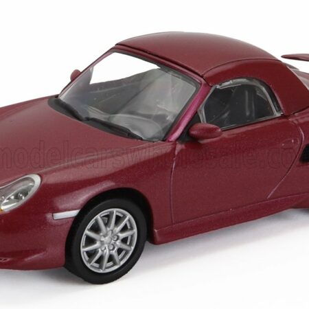 EDICOLA 1/43 PORSCHE | BOXSTER S 2002 | BORDEAUX MET